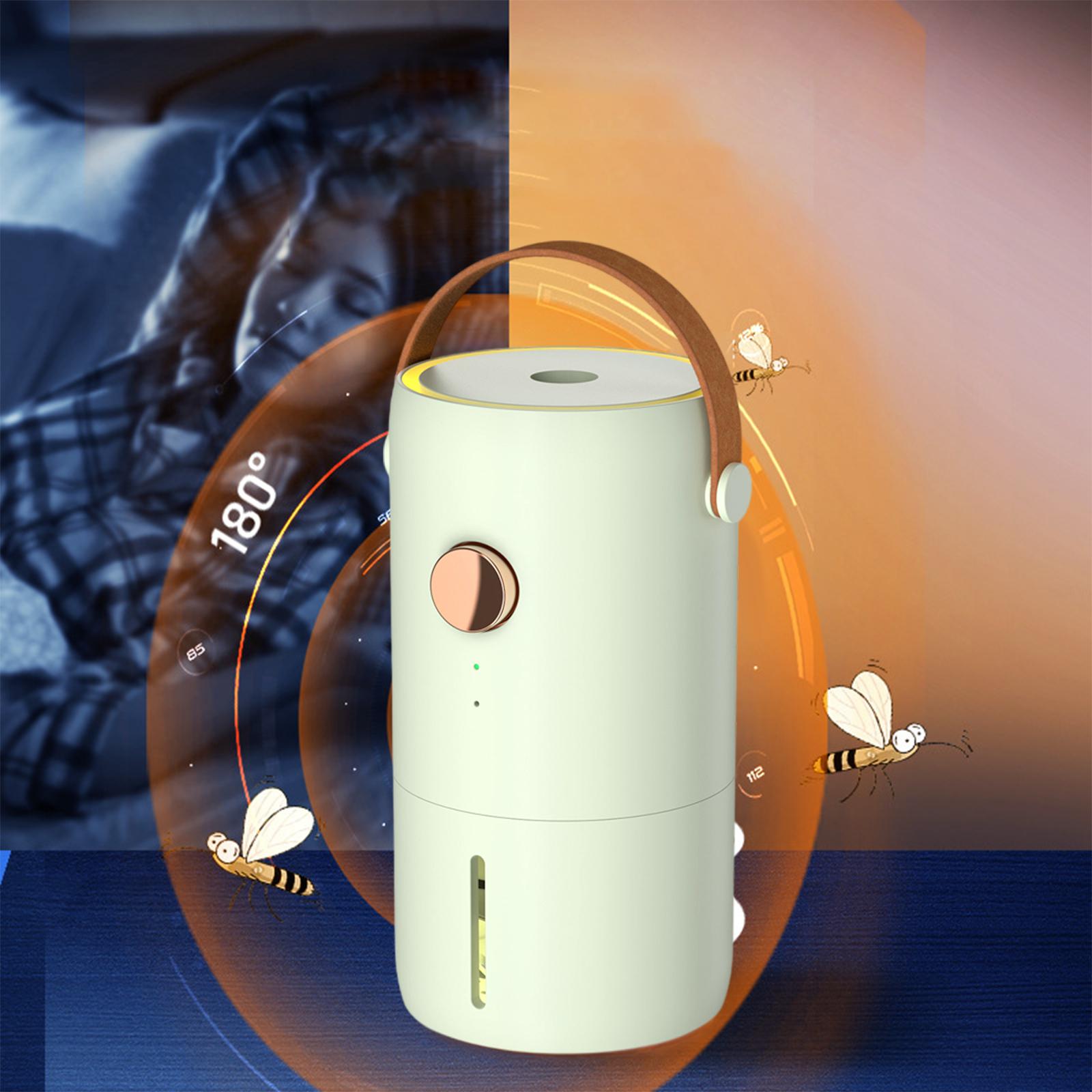 Electric Ultrasonic Pest Repellent Lamp USB with PU Handle Defender Green