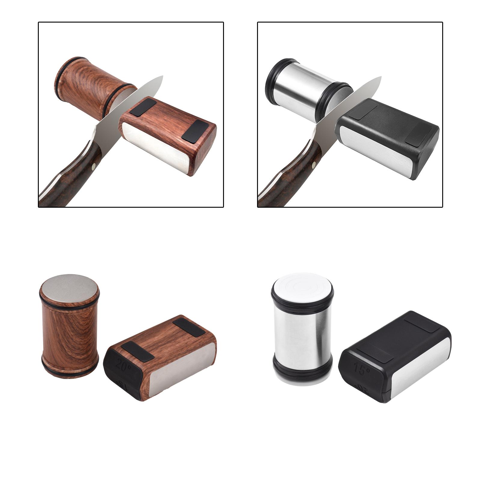 Rolling Knife Sharpening System Precision Sharpening for Home Kitchen Knives brown