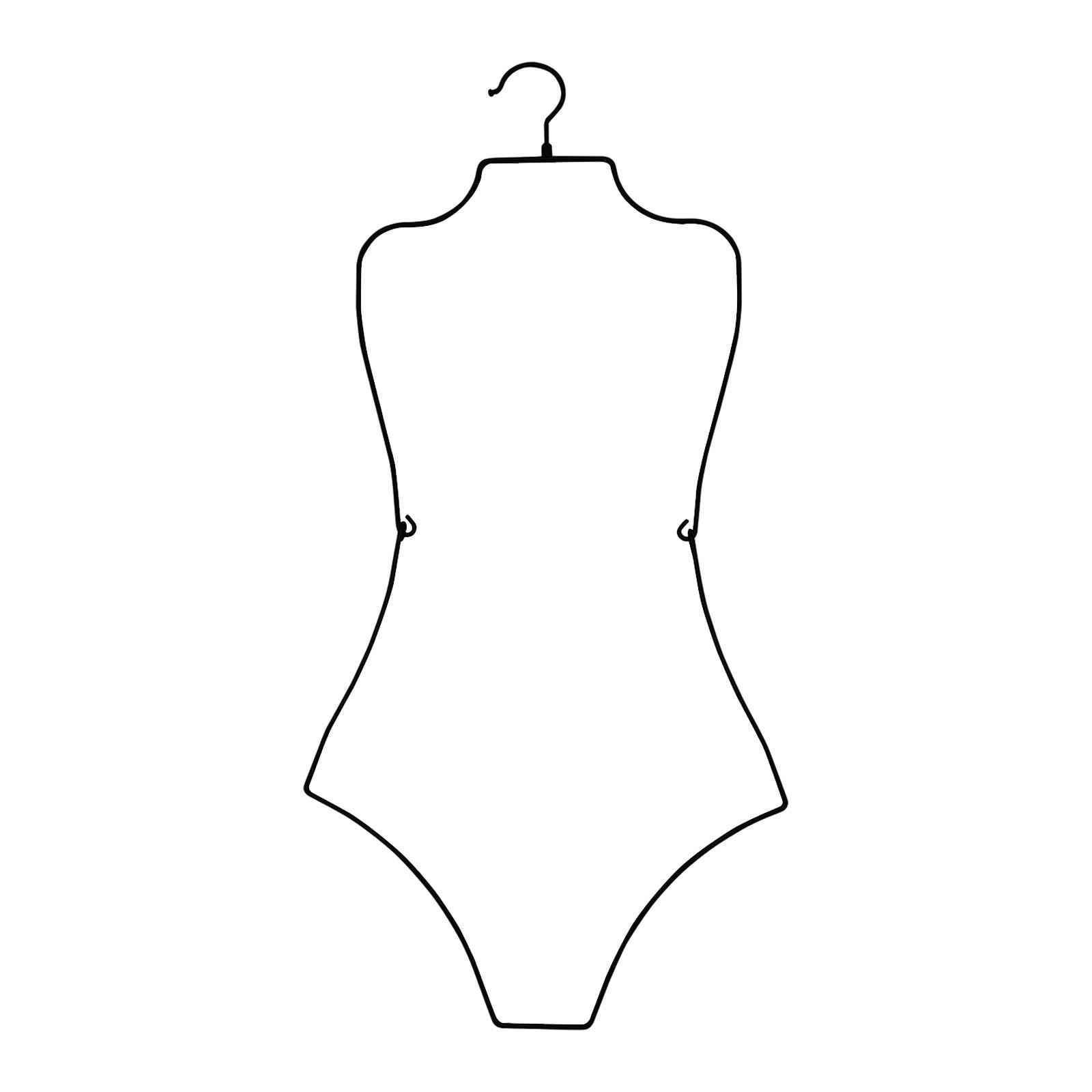 Swimsuit Hanger Black