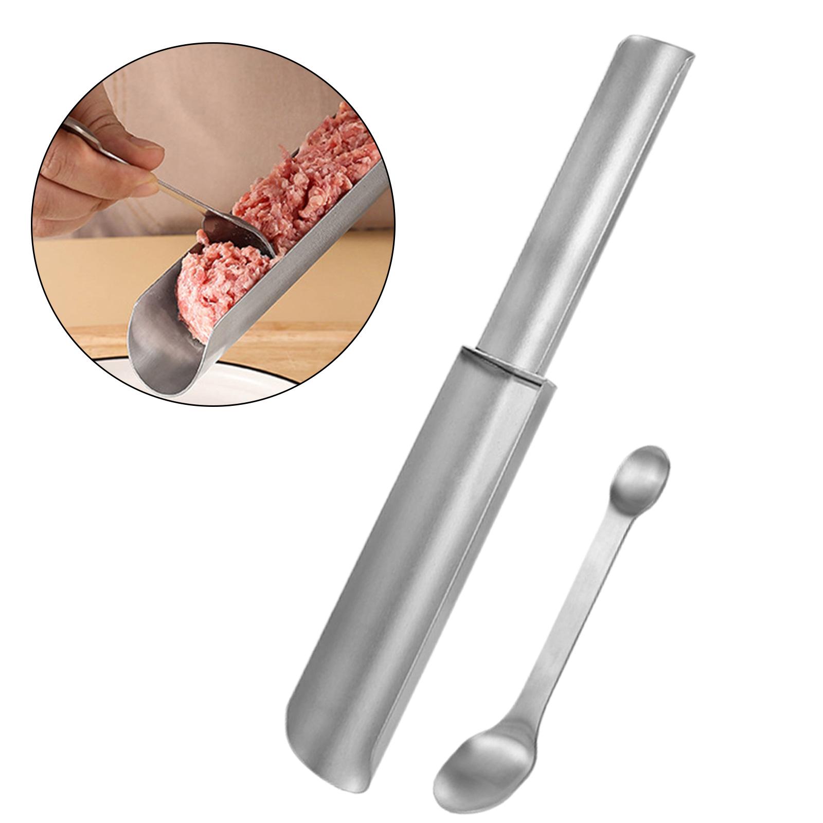 Stainless Steel Meatball Maker Manual Nonstick for Cooking Household Kitchen
