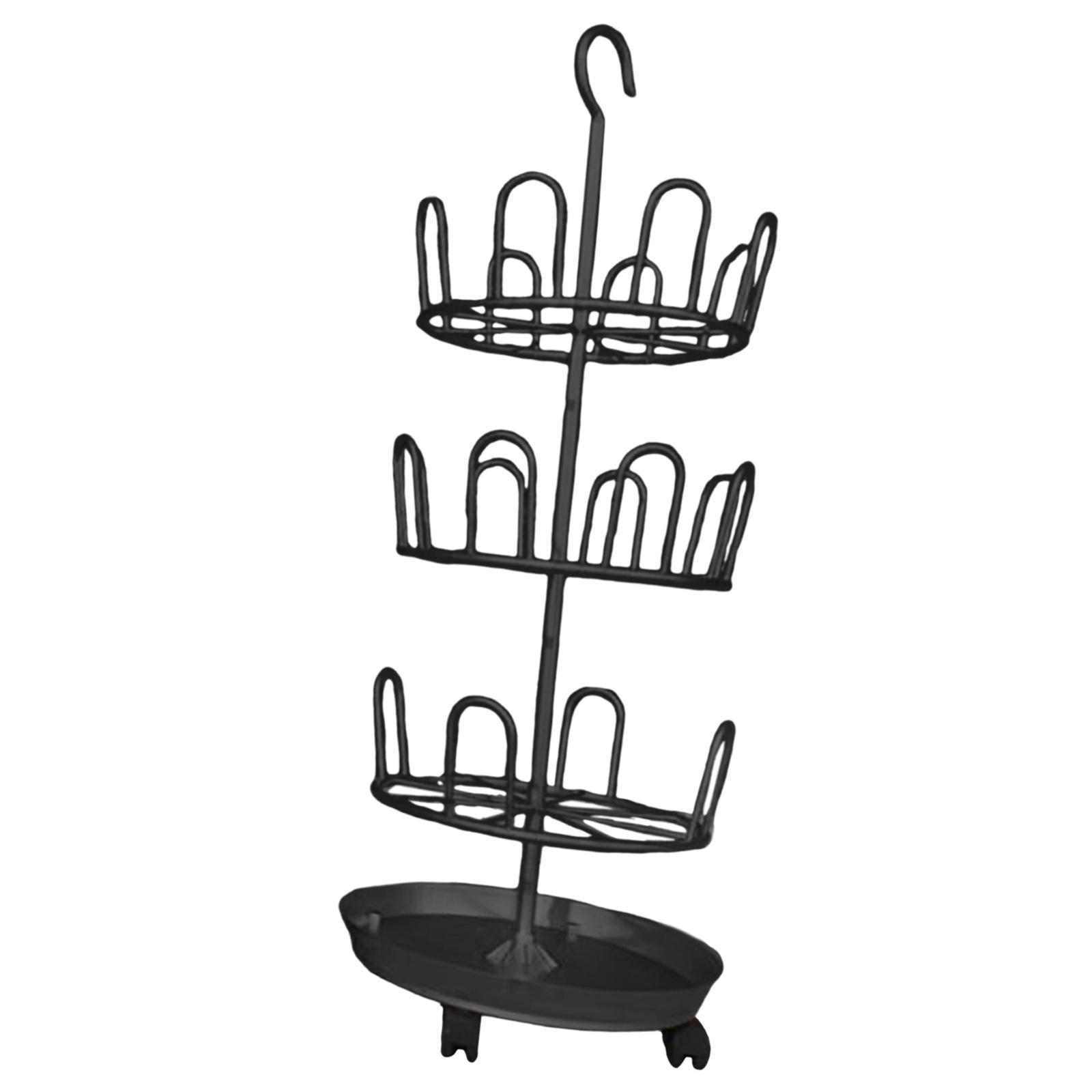 Rotating Shoe Stand Three Layers