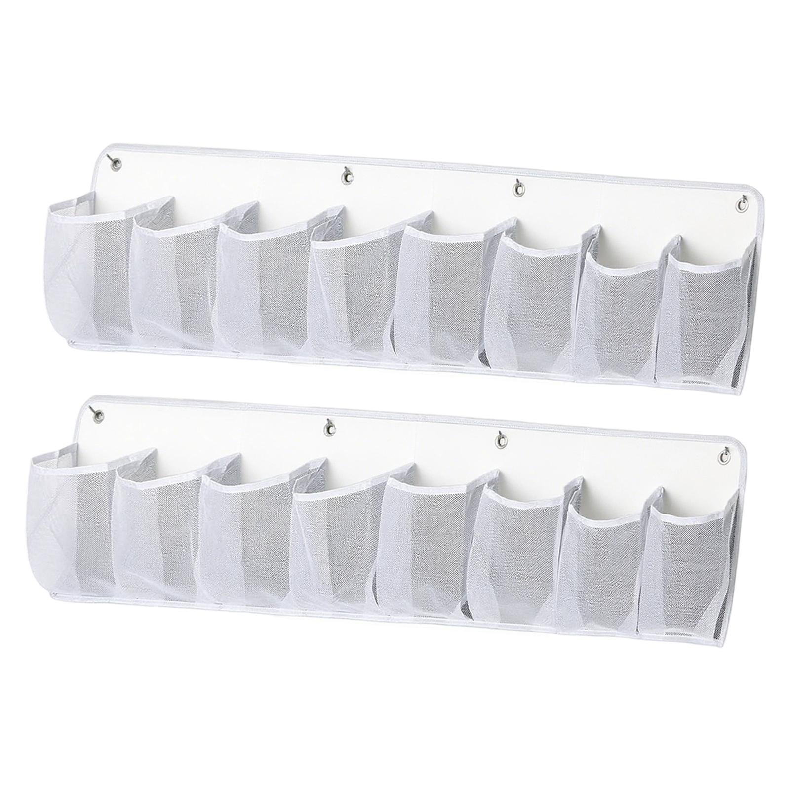 2x RV Shoe Storage Bags Bedside