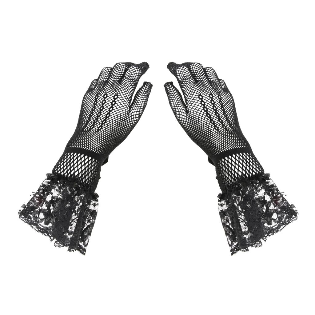 lace opera gloves
