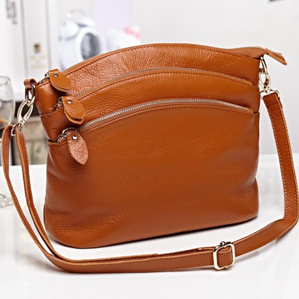 Ladies Soft Lychee Cowhide Leather Tote Bag Messenger Bag Hobo Shoulder Bag | eBay