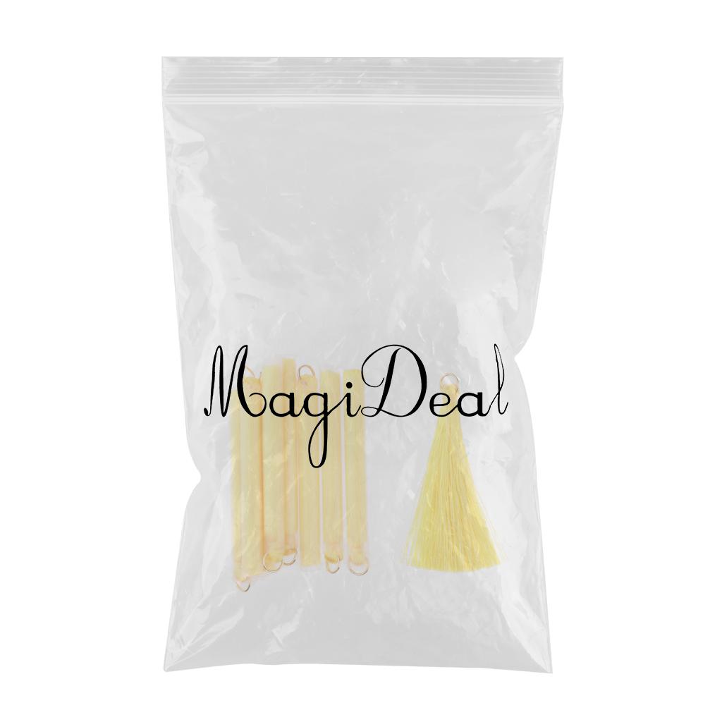 Handmade DIY Tassels Earring Jewelry Making DIY Craft Accessories Bulk Yellow
