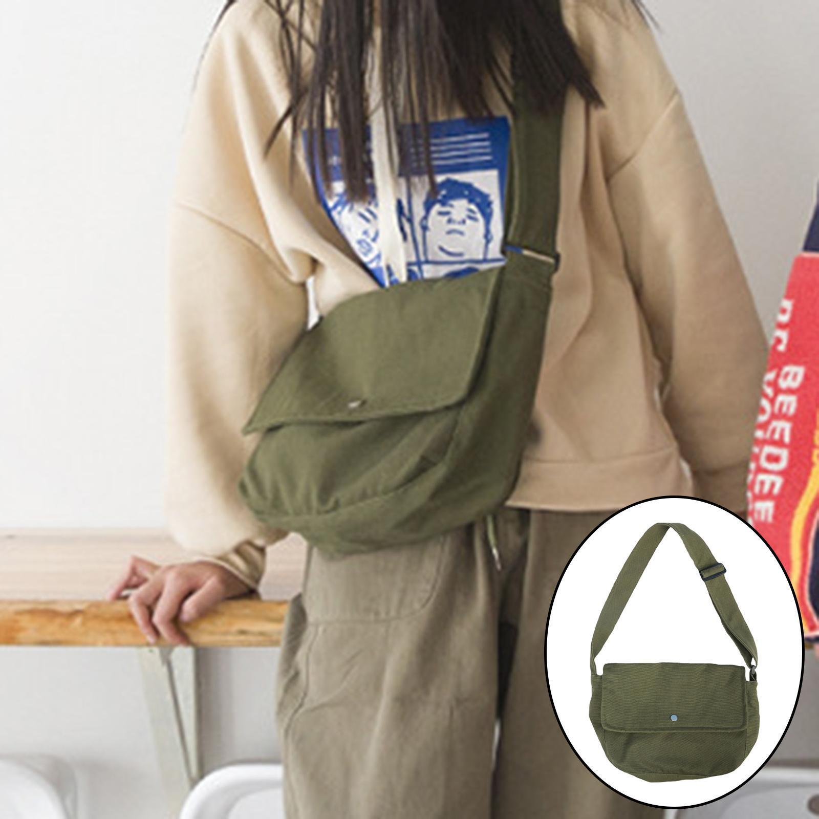 Women Messenger Bag Shoulder Bag Business Large Capacity Dating Green