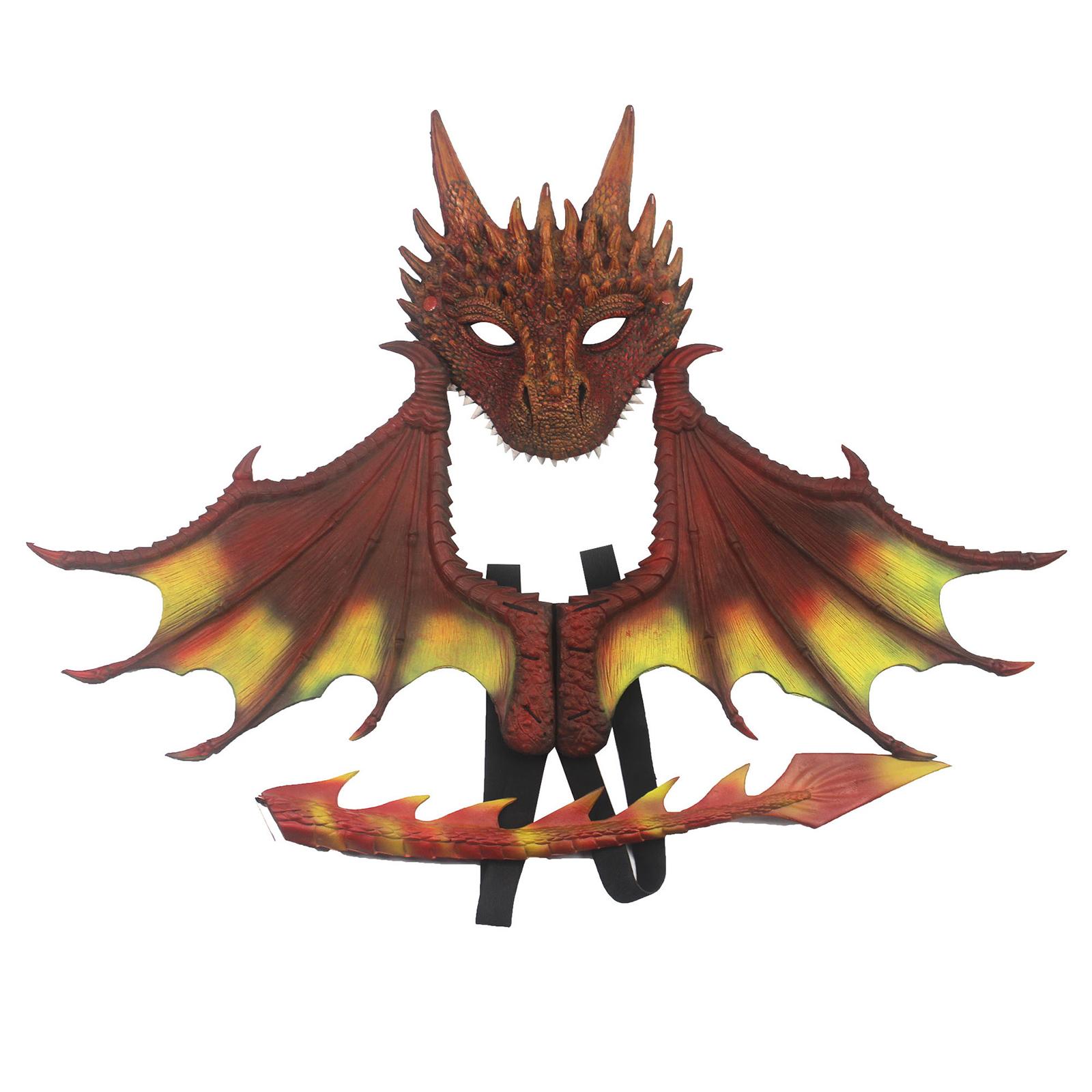 Dinosaur Tail Mask Wing Set