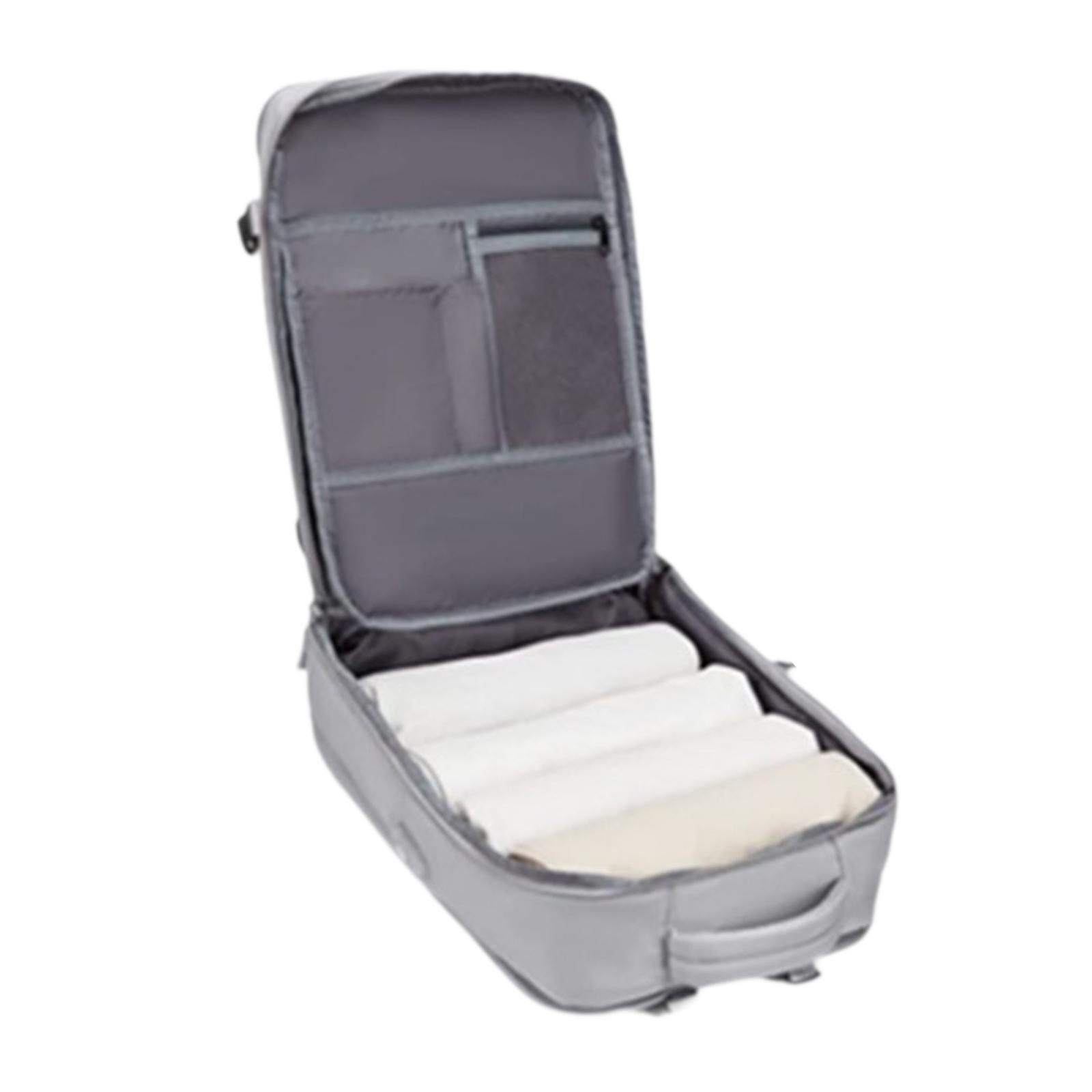 Travel Backpack Water Resistant Casual Daypack for Backpacking Camping Trips Gray