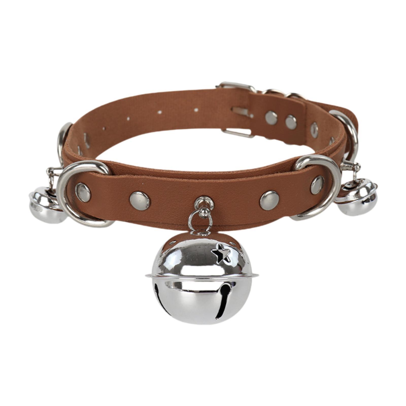 Goth Choker Brown