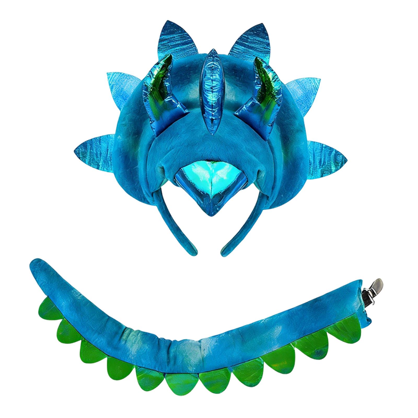 Dinosaur Headband Tail