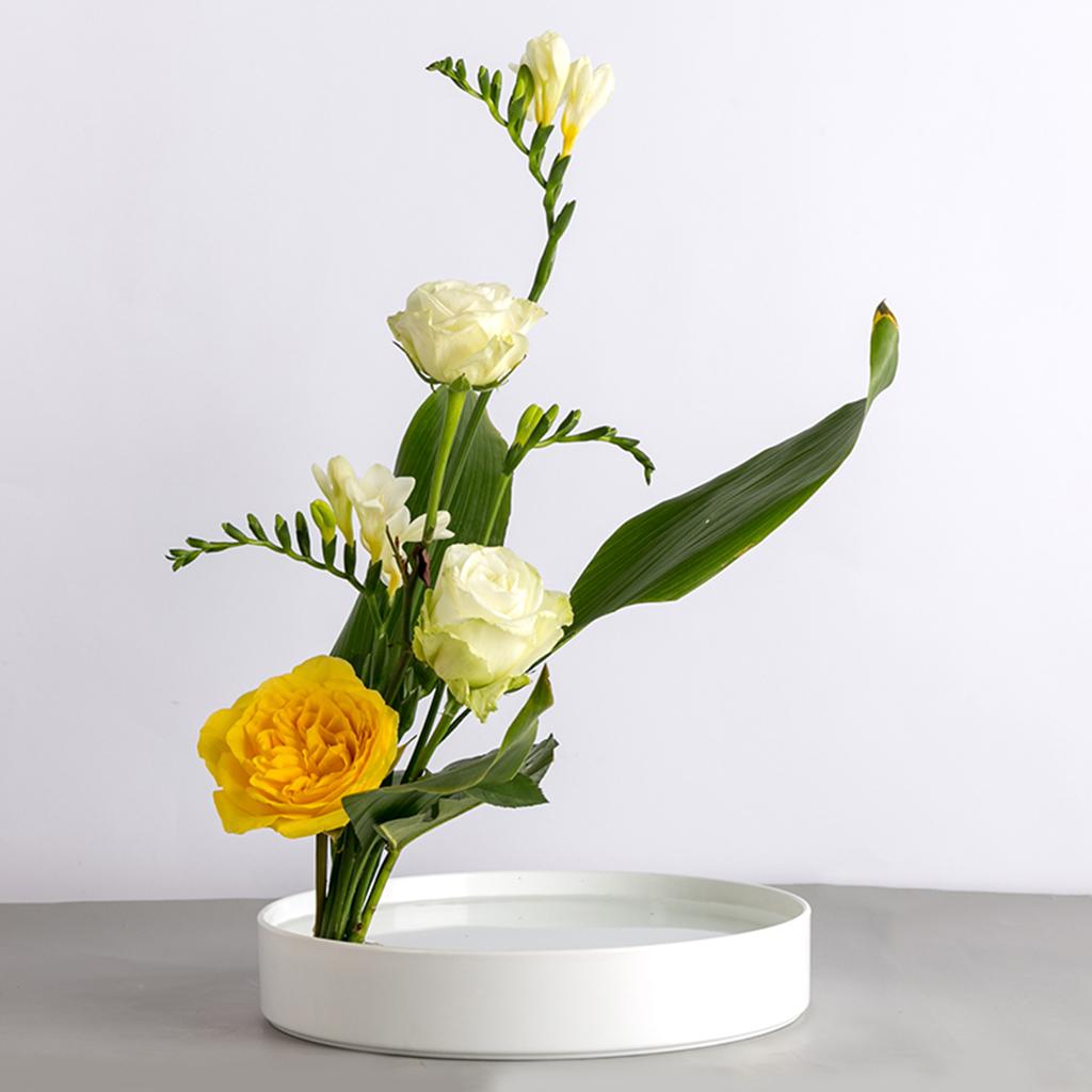 Japanese Ikebana Vase for Every Season : Flower Arrangements Suiban Pot