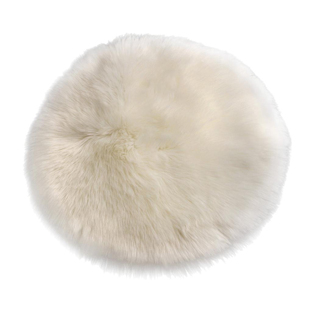 Faux Fur Seat Cushion Pad