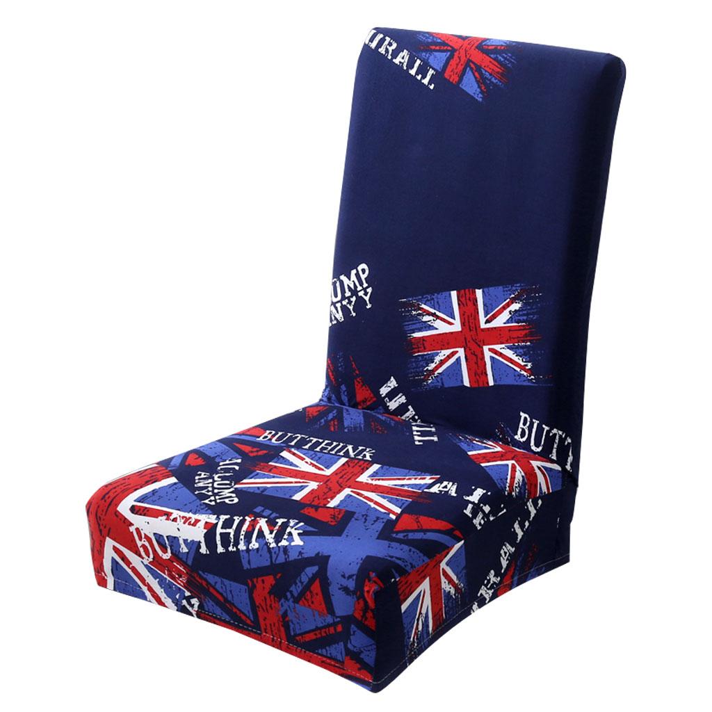Dining Room Chair Cover Seat Protector Banquet Chair Slipcover Flag