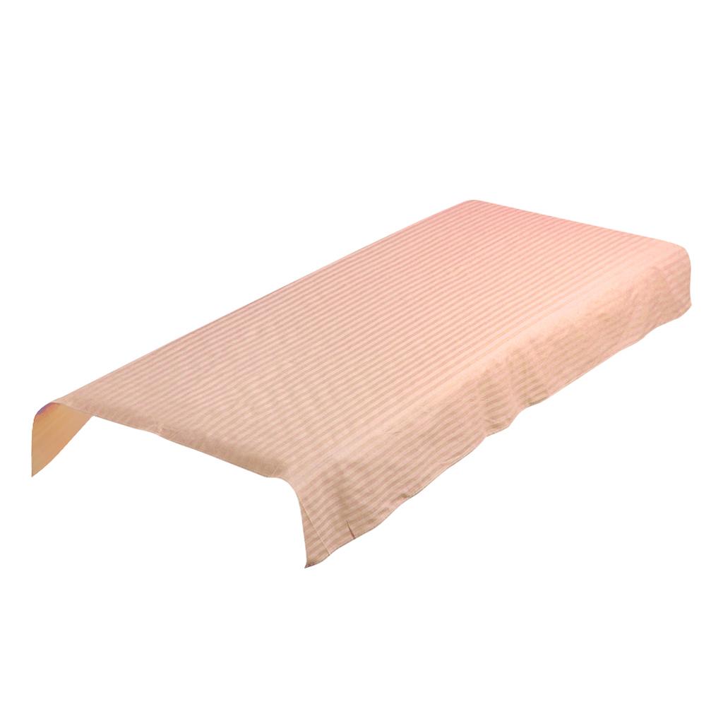 Pure Cotton Universal SPA Massage Bed Sheet Cover  Beige 80x200cm