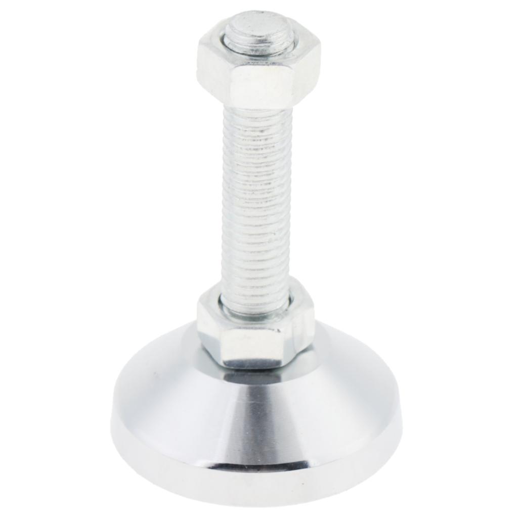 Medium Duty Furniture Levelers Adjusting Legs,Threaded Shank T-Nuts Dia 58mm