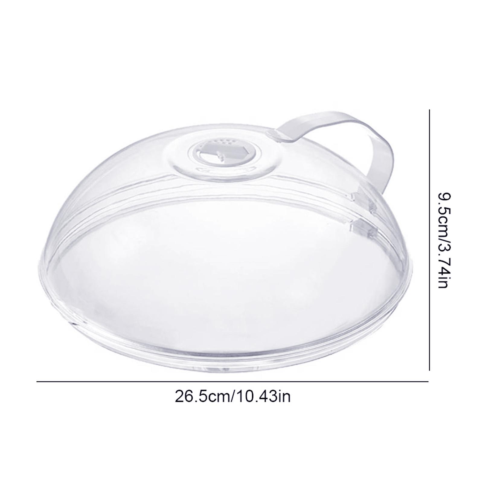 Professional Microwave Cover Heat Resistant Microwave Cover Lid Kitchen Tool with tray