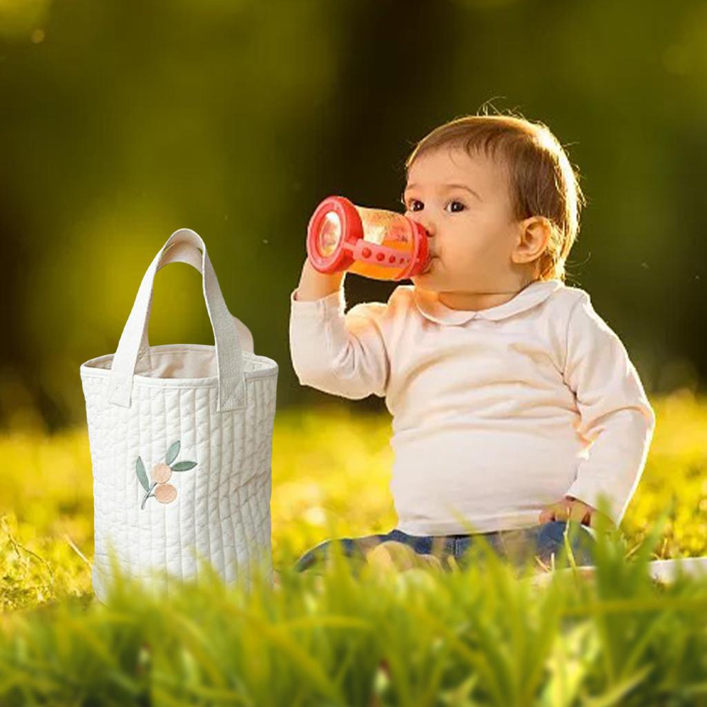 Tote Bag Baby Pushchair Organizer Lightweight Reusable Baby Hamper Olive