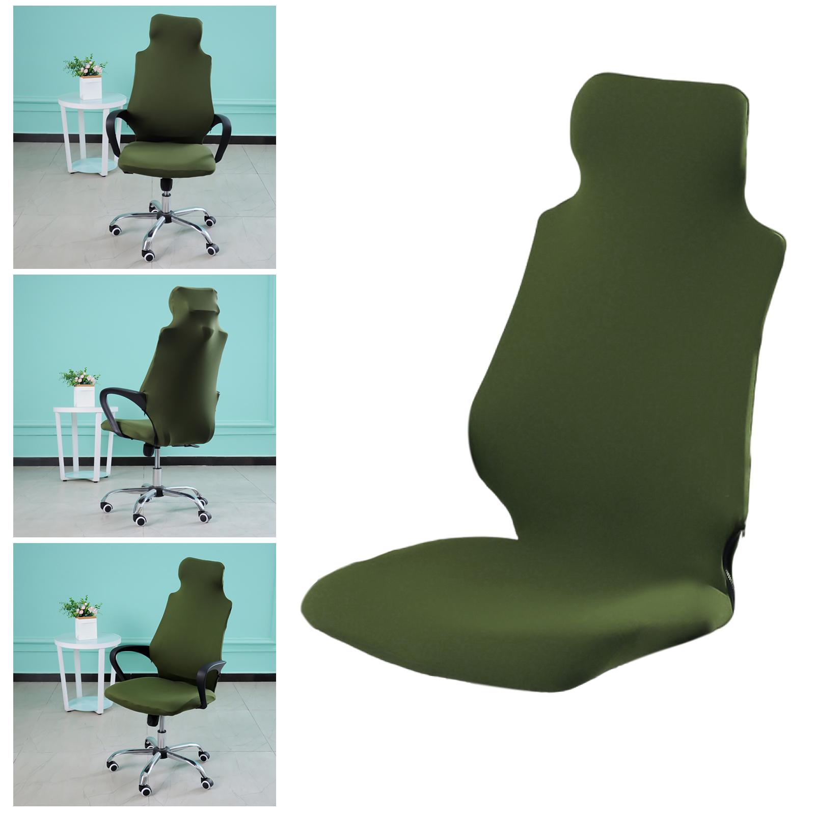 Office Chair Covers Computer Chair Slipcovers for Gaming Chair Army Green 