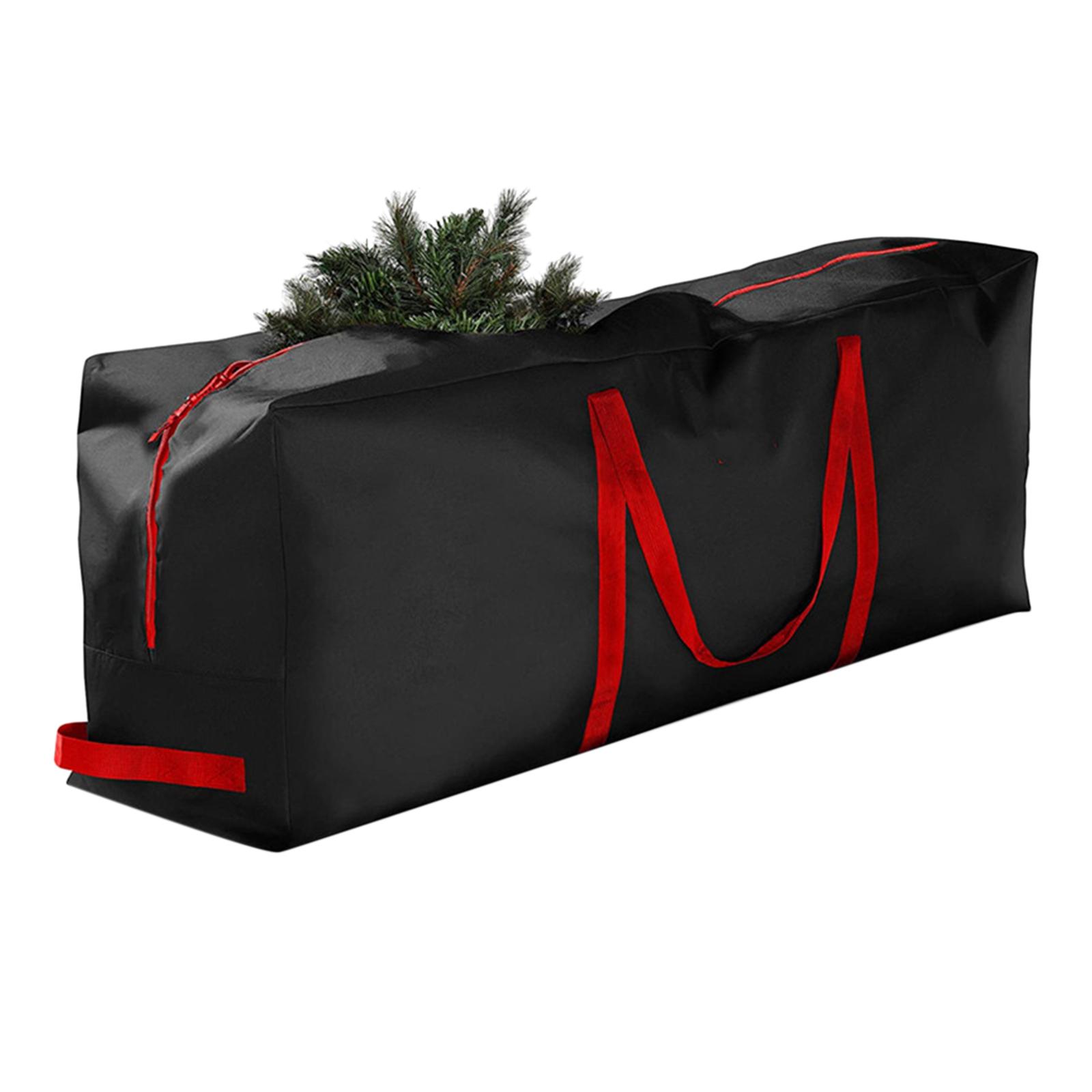 Waterproof Fabric Christmas Tree Storage Bag Outdoor Bags Black 122x38x51cm