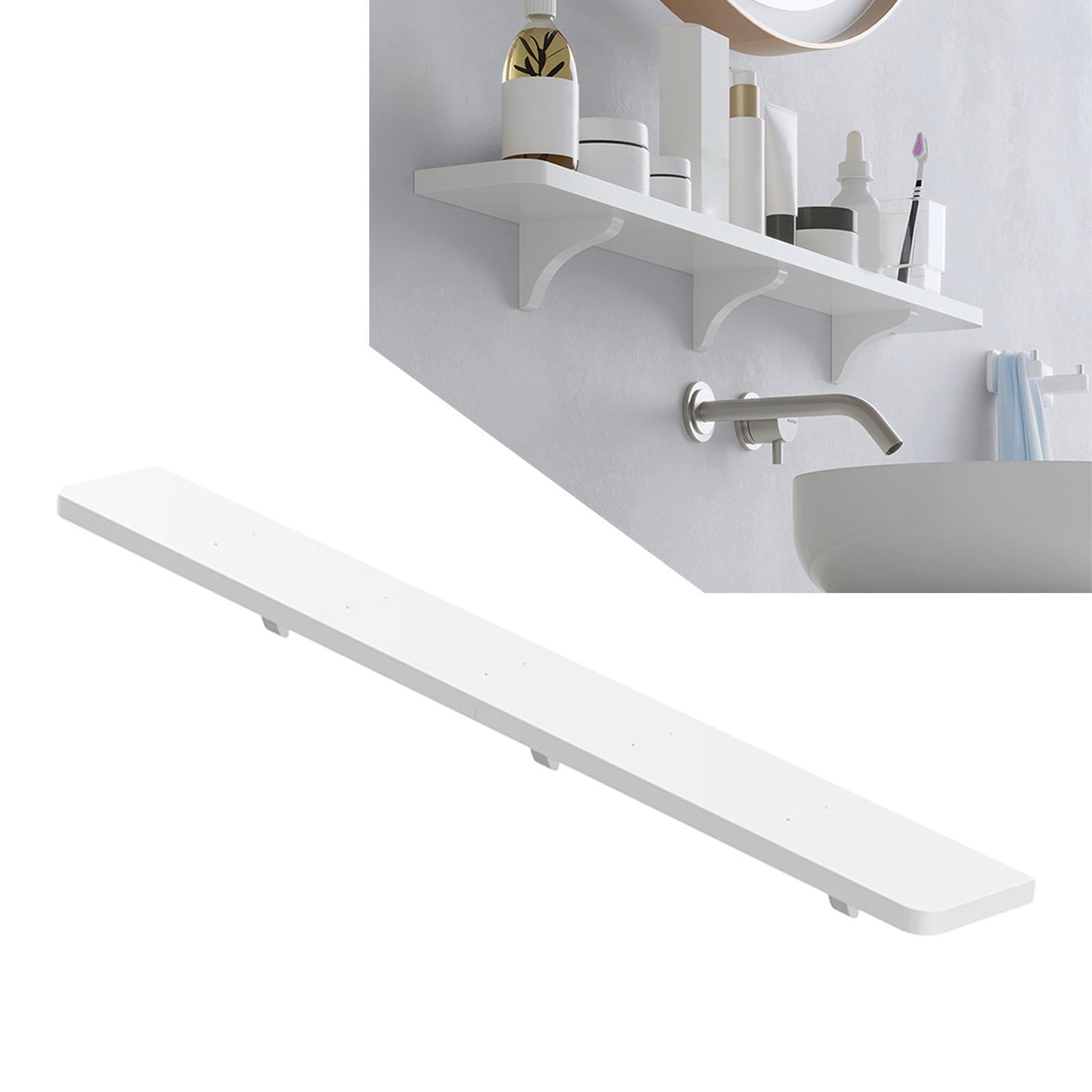 Floating Shelf Kitchen Spice Bottle Shelves for Hallway Bathroom Over Toilet