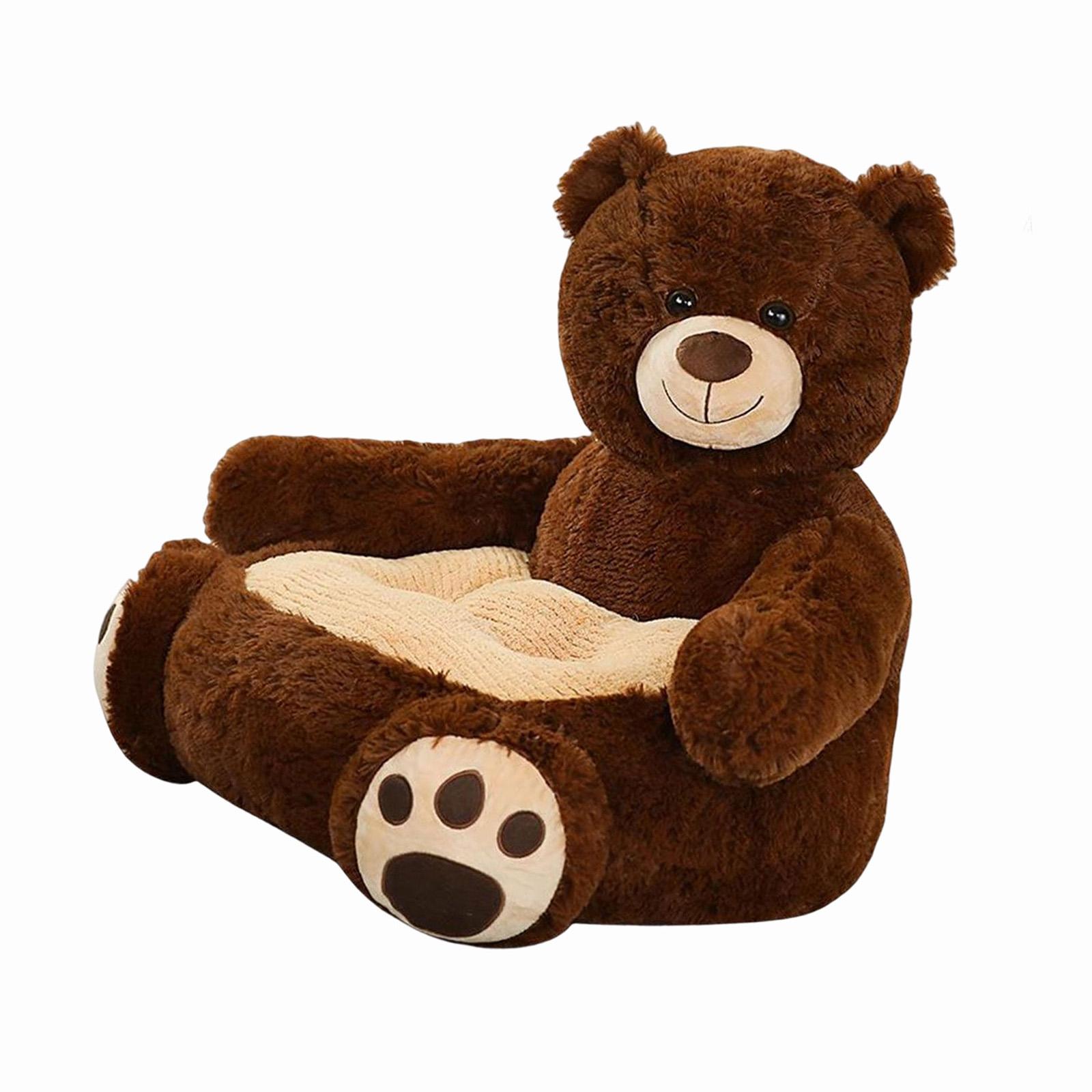 Children Sofa Seat Furry Sofa Armrest Chair Soft Chair Cushion for Decor