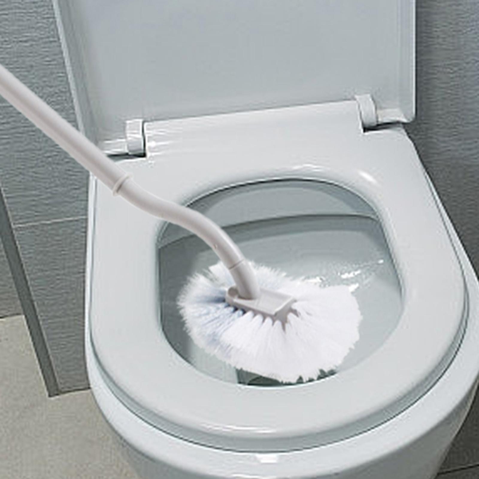 Toilet Brush Ergonomic Toilet Cleaning Brush for Washroom Bathroom Household