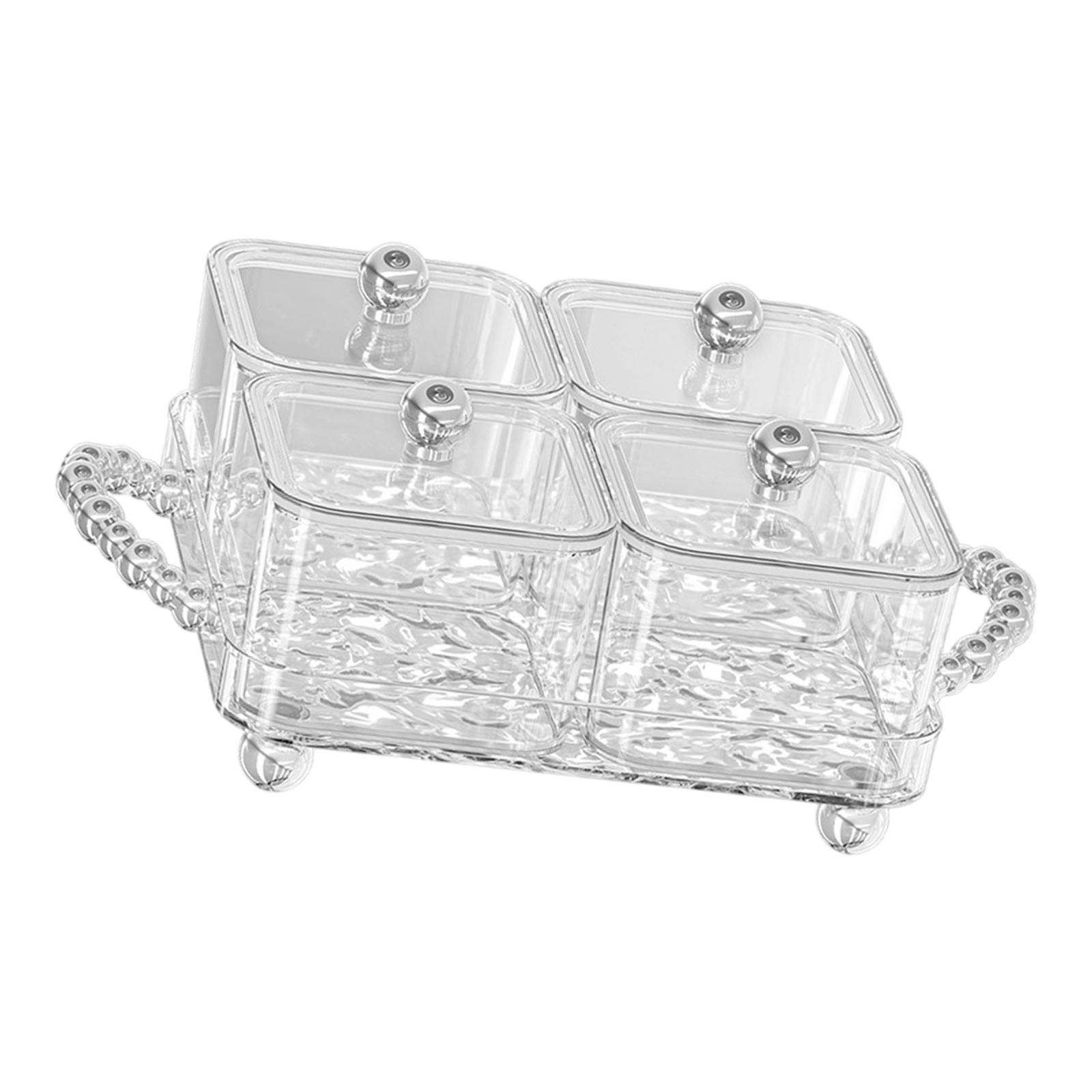 Divided Dessert Serving Tray