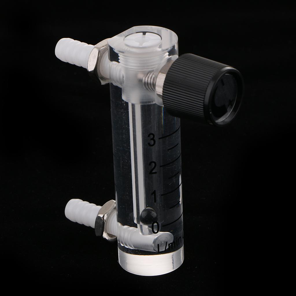 0-3LPM Gas Oxygen Flow Meter With Control Valve for Oxygen Concentrator Flow