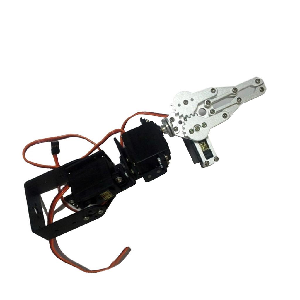 3 DoF Robot Arm Robotic Metal Mechanical Claw Arm Kits + Analog Servo