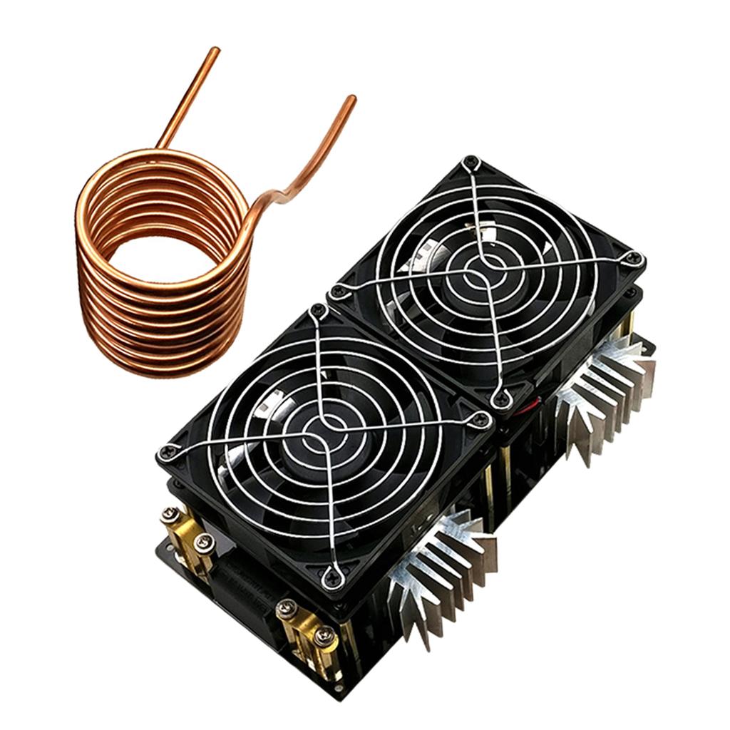 2000W ZVS Heater Driver Board Module,Flyback Driver Heater Tesla Coil & Fan