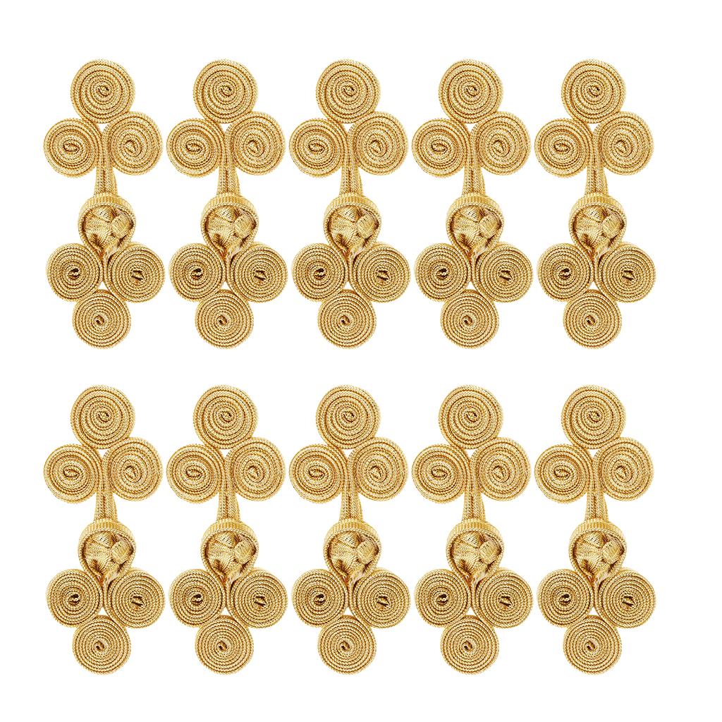 Chinese Knot Buttons Three Wheels
