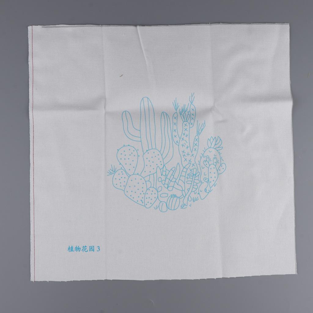 3 Pieces Cross Stitch Kit Embroidery Starter Kit with Pattern Needlework 