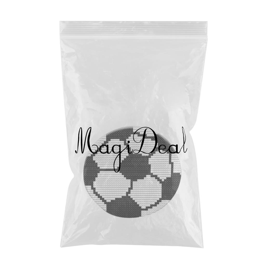 Latch Hook Kits Round Rug Making Package for Beginners Adults Football