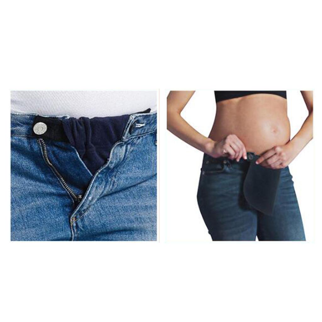 Maternity Belly Band Pregnancy Belt Extender Mothers Maternity Wear Navy