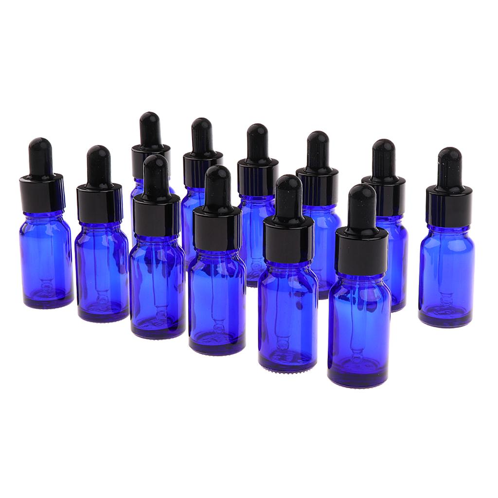 Beaupretty 10 Stück ätherische Öl Fläschchen 2ml - Glas, Nachfüllbar