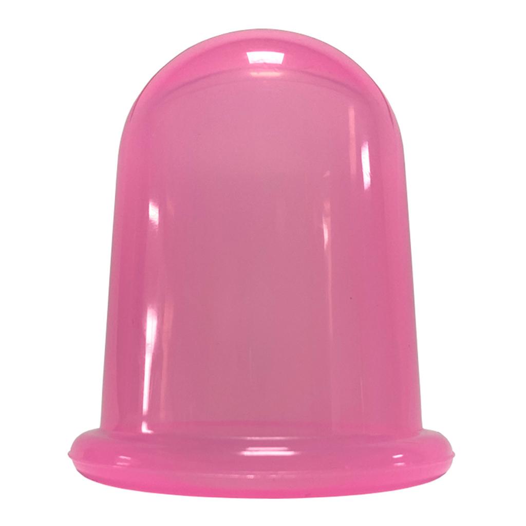 Mini Facial Face Eyes Silicone Cupping Vacuum Suction Pink 1