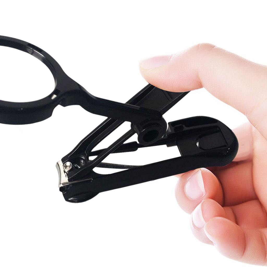 Nail Clippers with Magnifying Mirror Manicure Pedicure for Toenail Elder