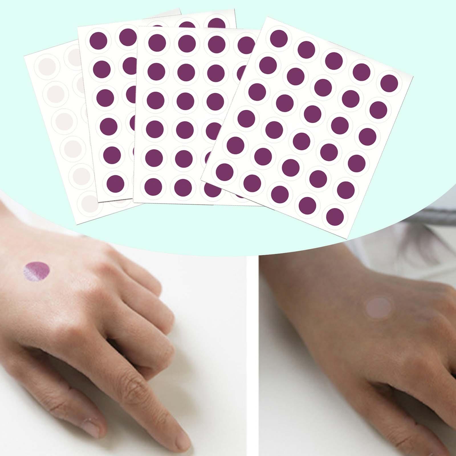 120Pcs UV Stickers for Sunscreen Patches Reminder Sunscreen Beach Essentials