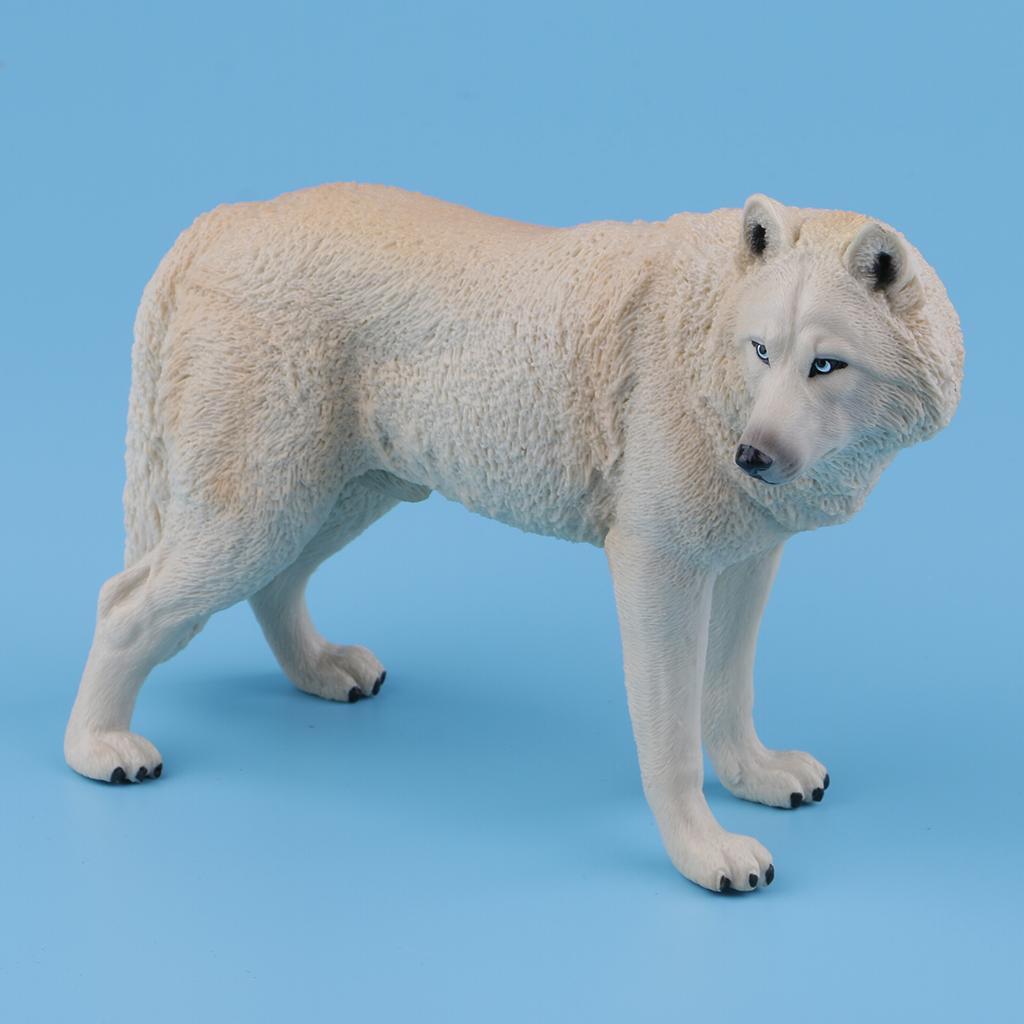 realistic wolf toy