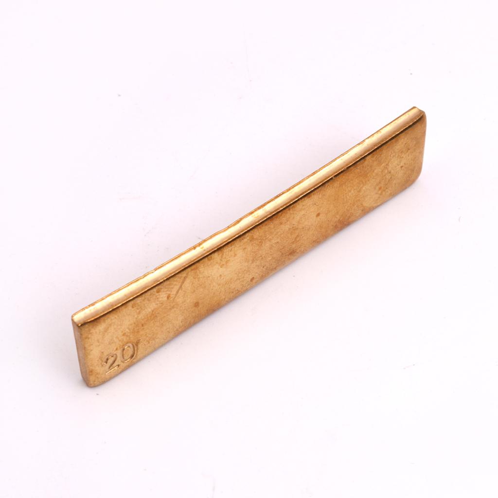 Durable Brass Guitar Radius Fret Press Caul Insert Luthier Tools 20''