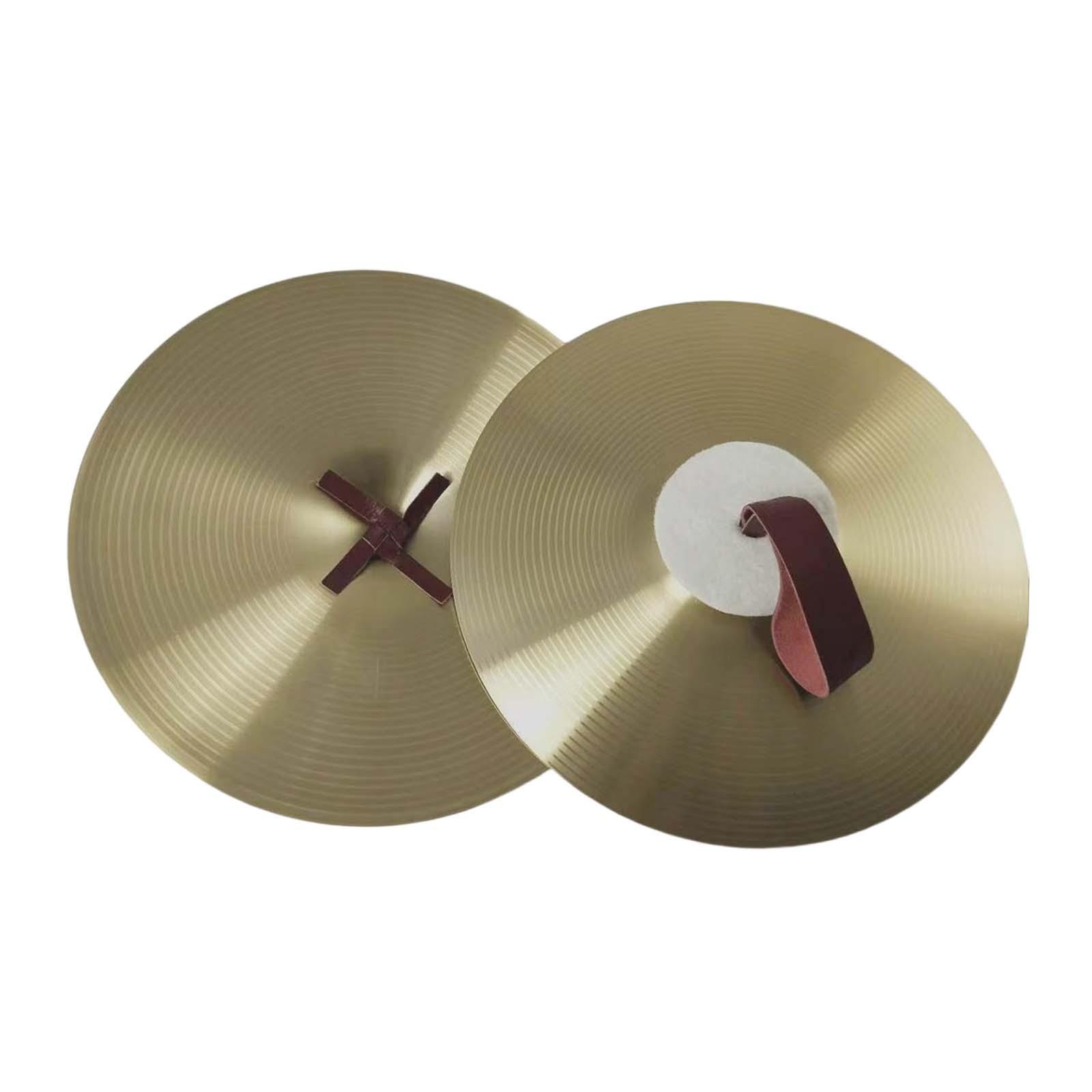 Crash Cymbals Pair Musical Instrument for Professional Party Stage Show 12inch