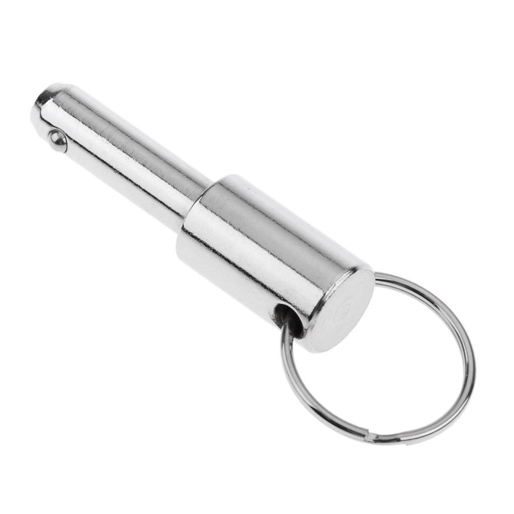 Stainless Steel Ball Lock Quick Release Pin Ring Handle Locking Pin 5 Sizes Ebay 