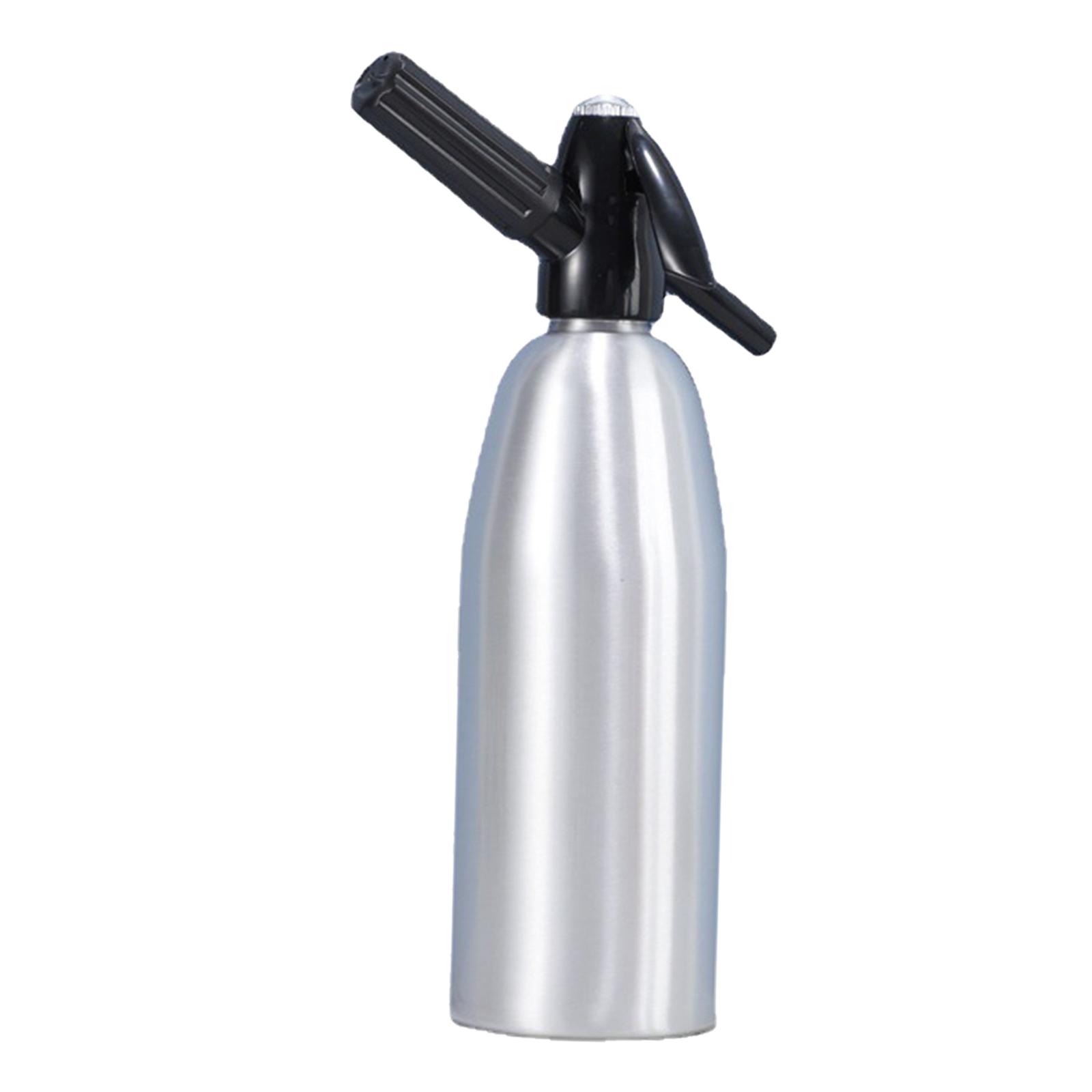 Fizzy Water Maker Machine Soda Streamer Machine Soda Makers Soda Siphon Silver