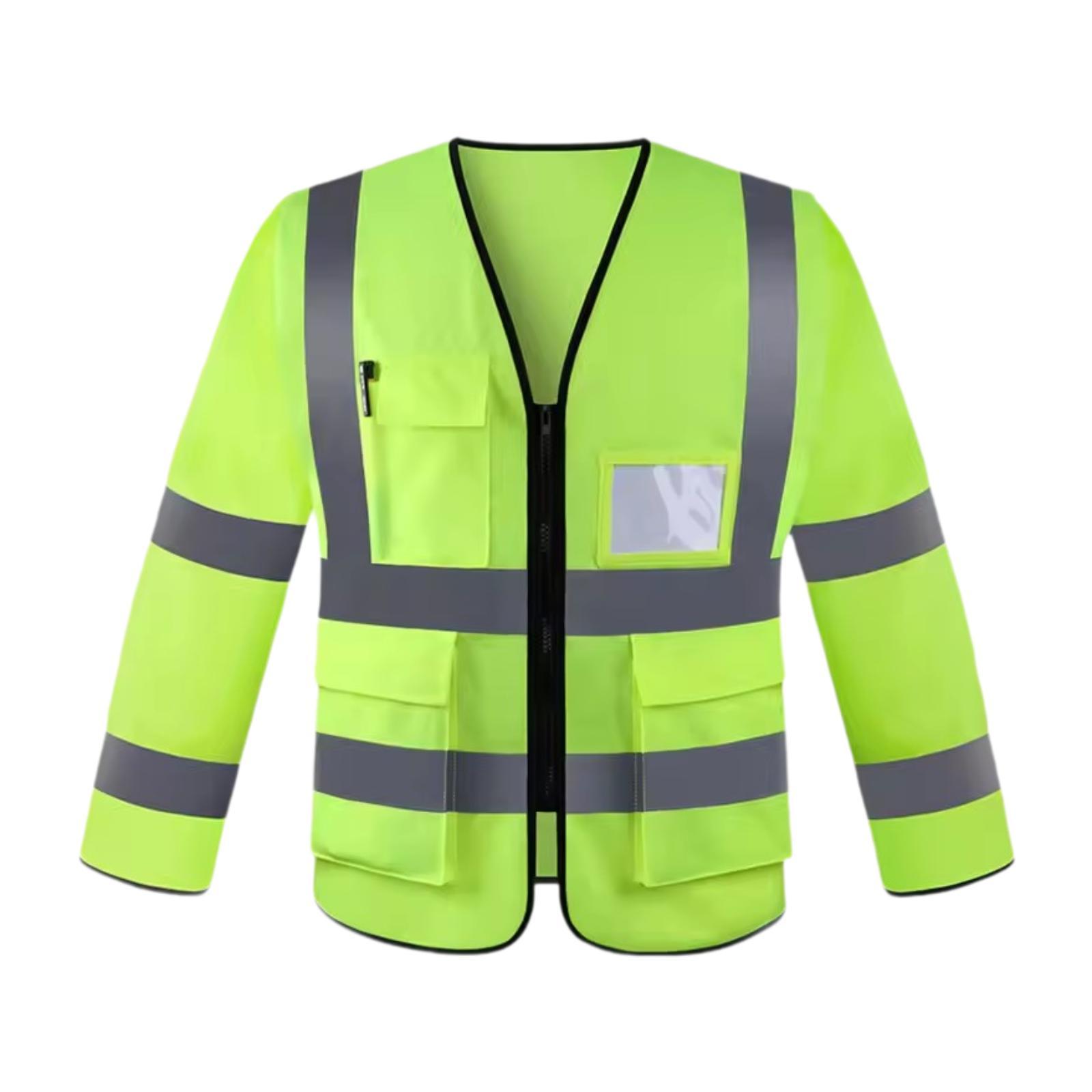 Long Sleeve Reflective Safety Vest