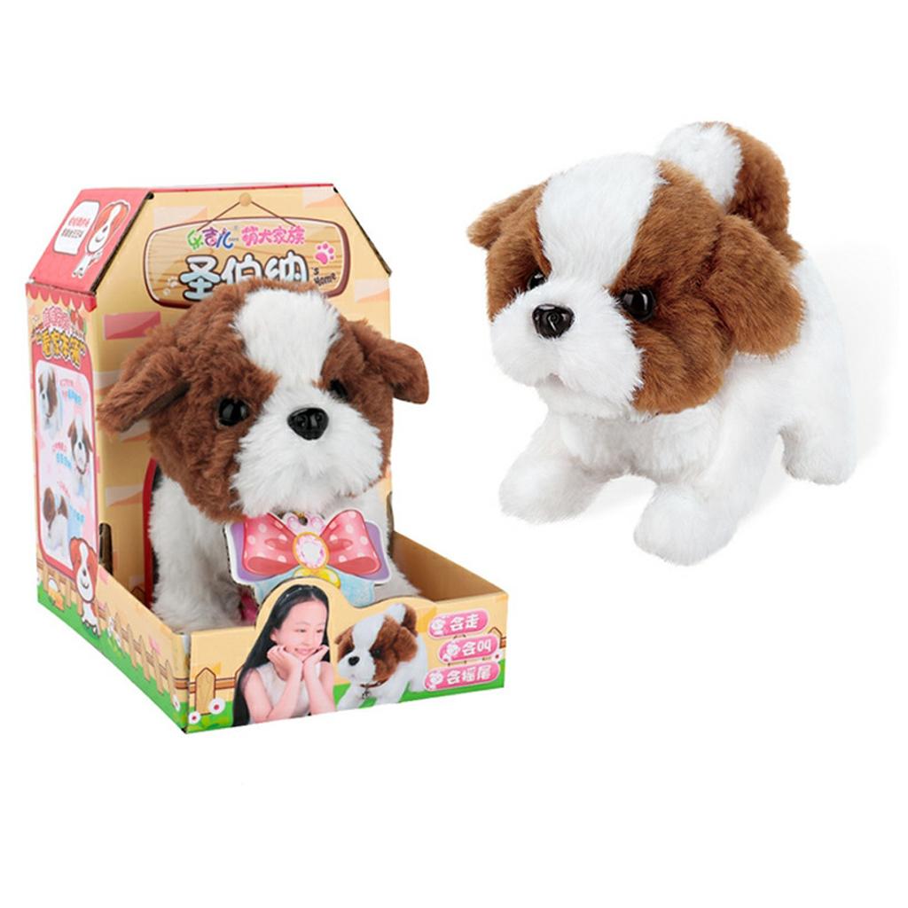 plush dog that barks and walks