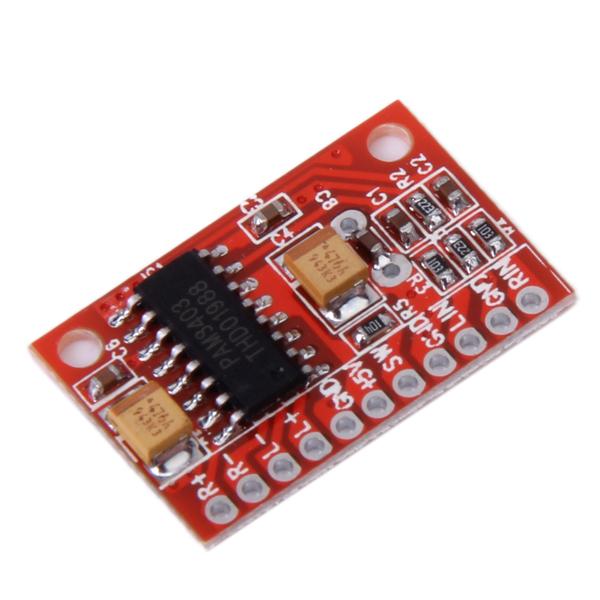 High-Power 2-Channel 3W Audio Super Mini Digital Amplifier Board 