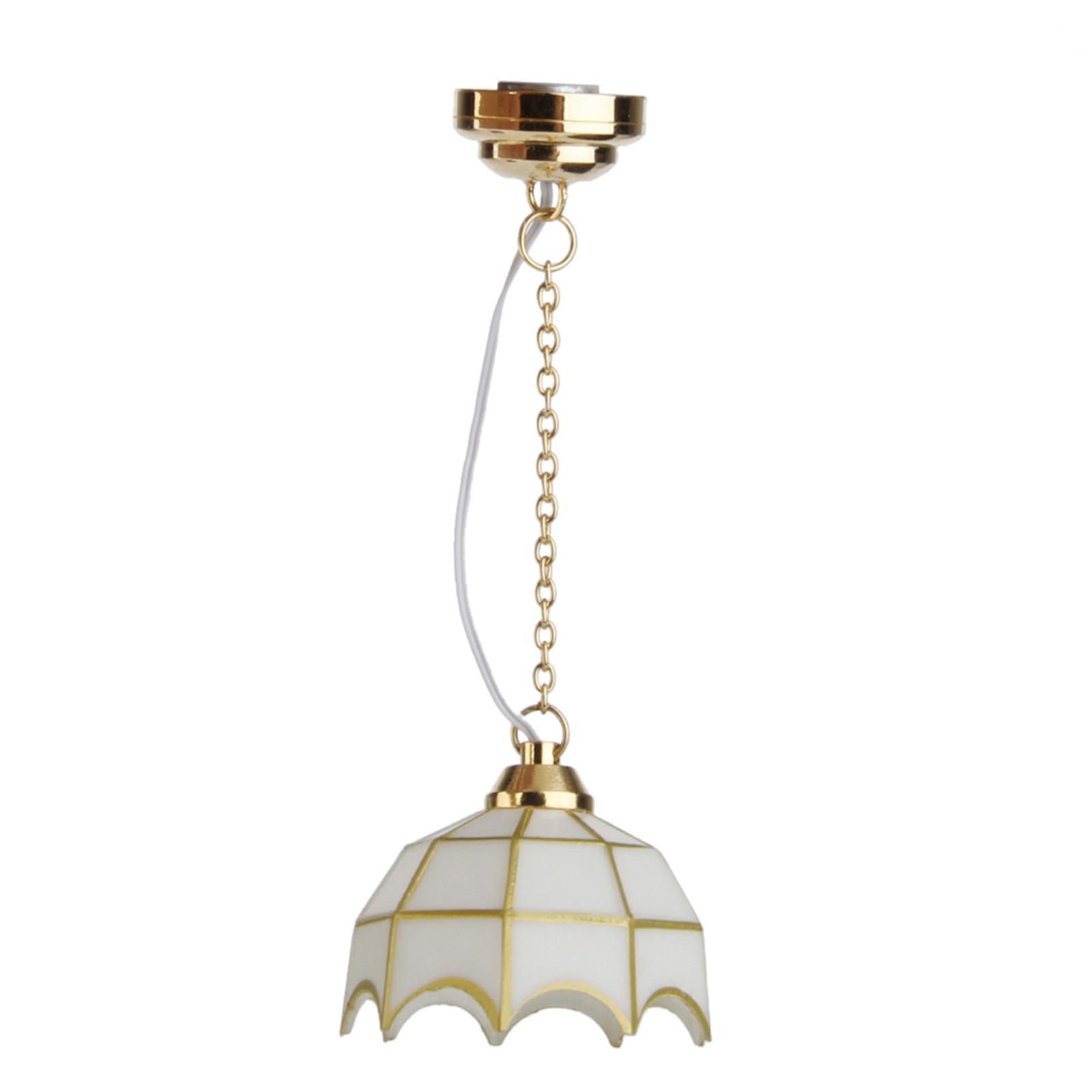 Ceiling Lamp Dollhouse Miniature LED