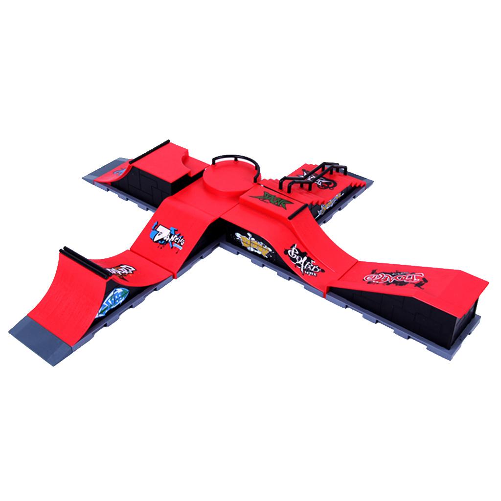Mini Skateboard and Ramp Accessories set #C
