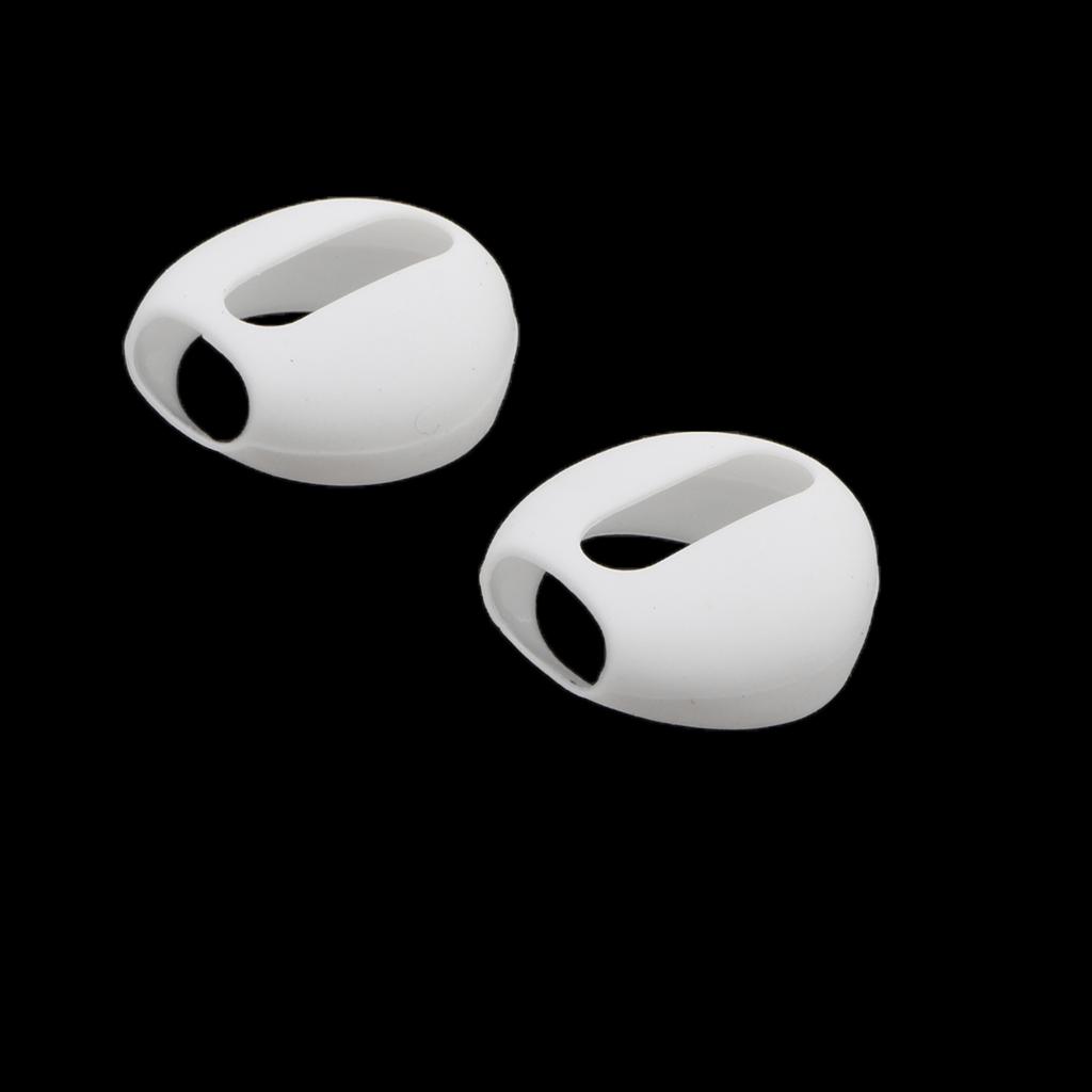 1 Pair Soft In-Ear Earbuds For Apple Airpods White