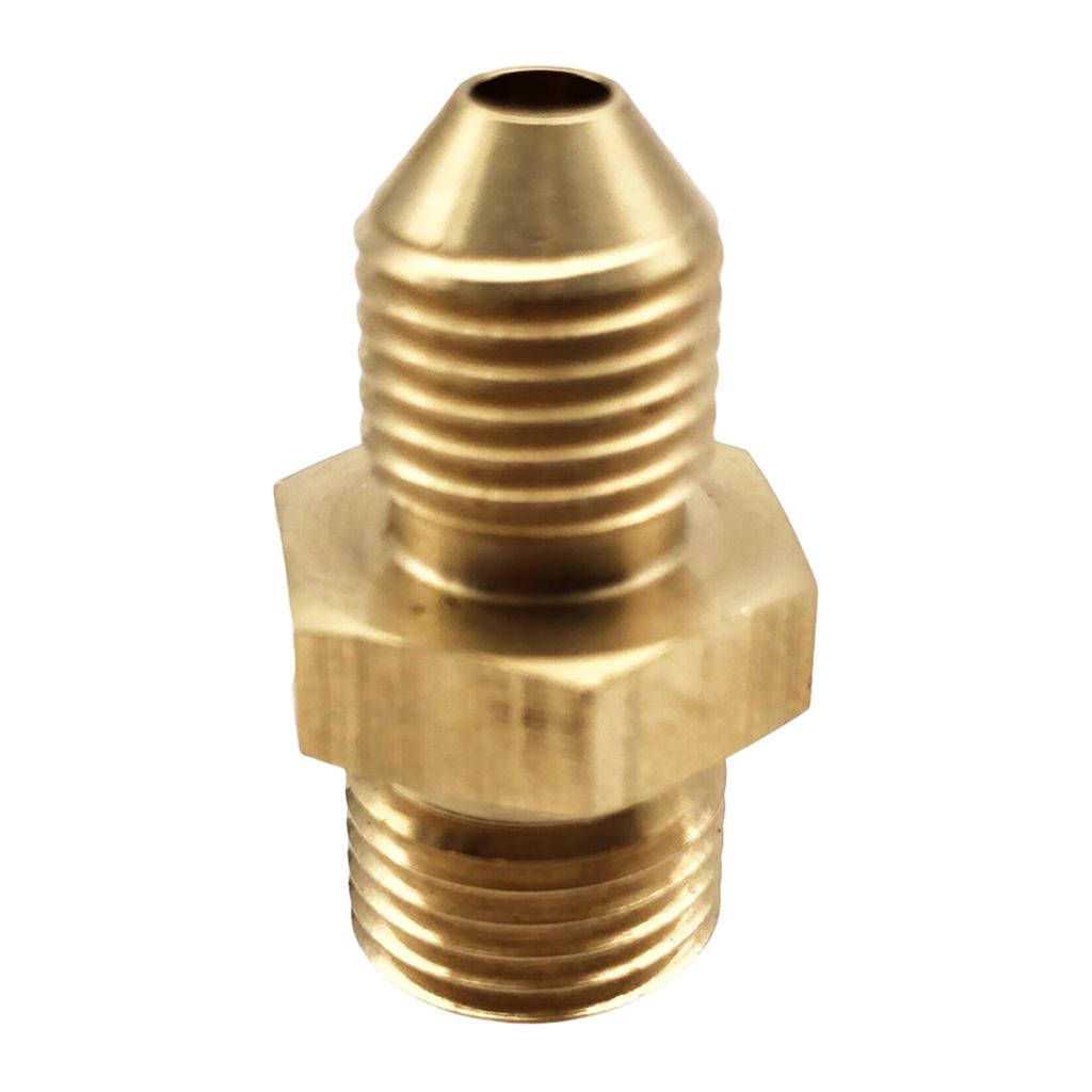 Brass Fitting Adapter 1/2-20 UNF Male to AN4 Male for oil water gas 4mm